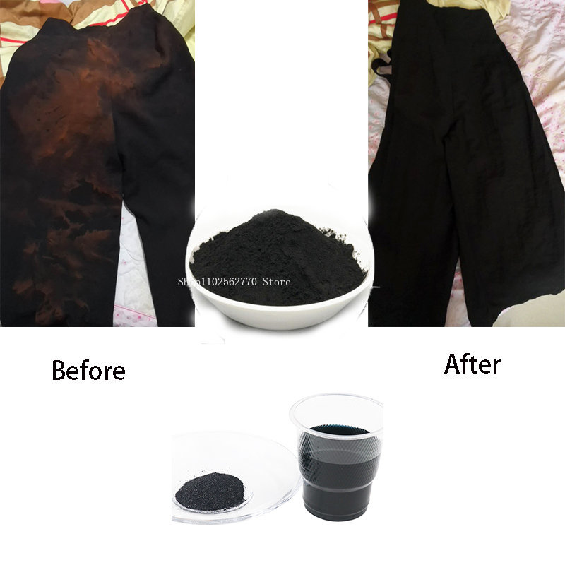 50g Black Fabric Dye Clothing  - مراجعة Indigo Dye Kit وسعره