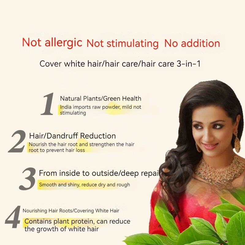 Natural Pure Plant Henna Powde - مراجعة Indigo Dye Kit وسعره