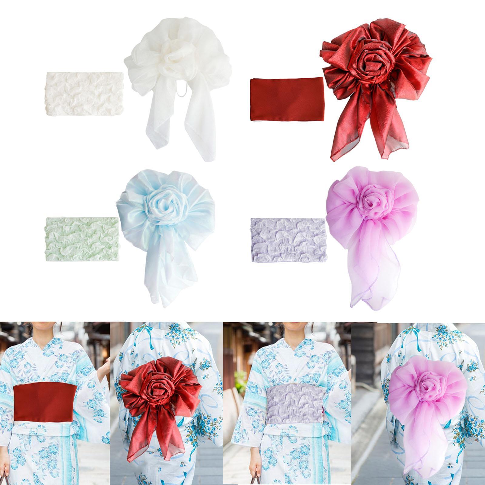 Yukata Belt Soft for Lady Wome - مراجعة Kimono Yukata Cotton وسعره