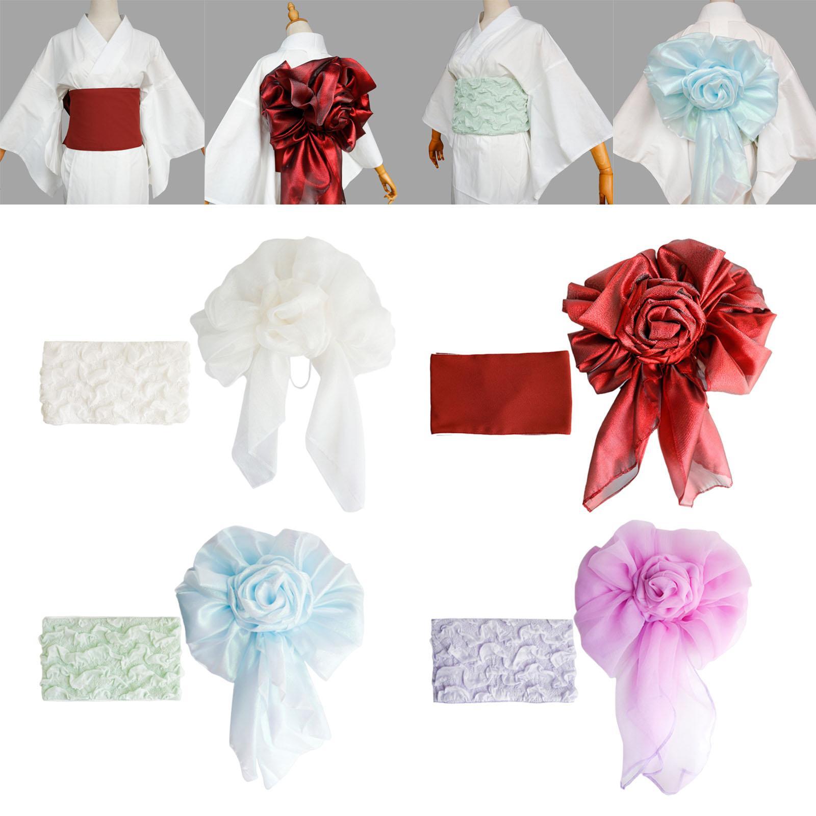 Yukata Belt Soft for Lady Wome - مراجعة Kimono Yukata Cotton وسعره