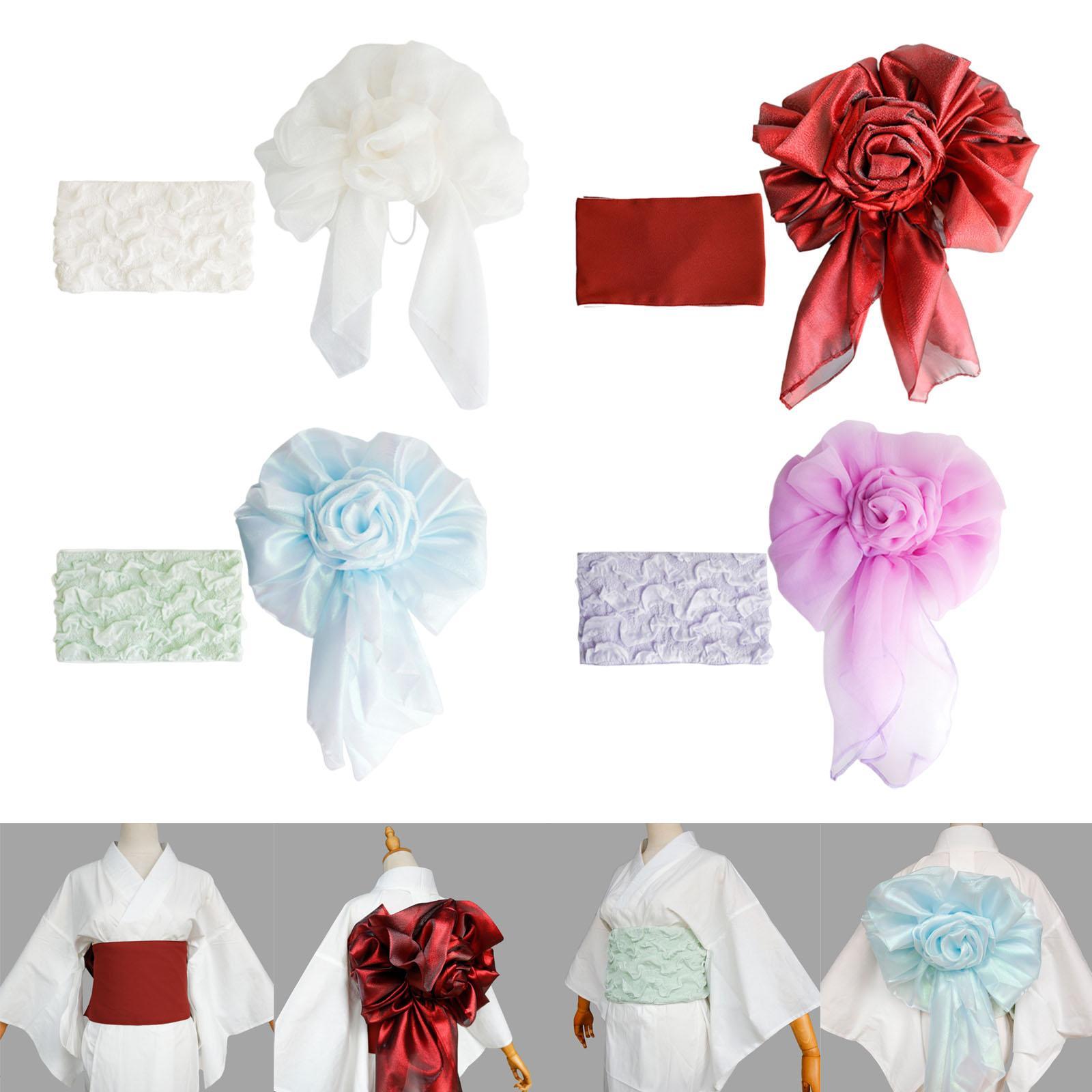 Yukata Belt Soft for Lady Wome - مراجعة Kimono Yukata Cotton وسعره