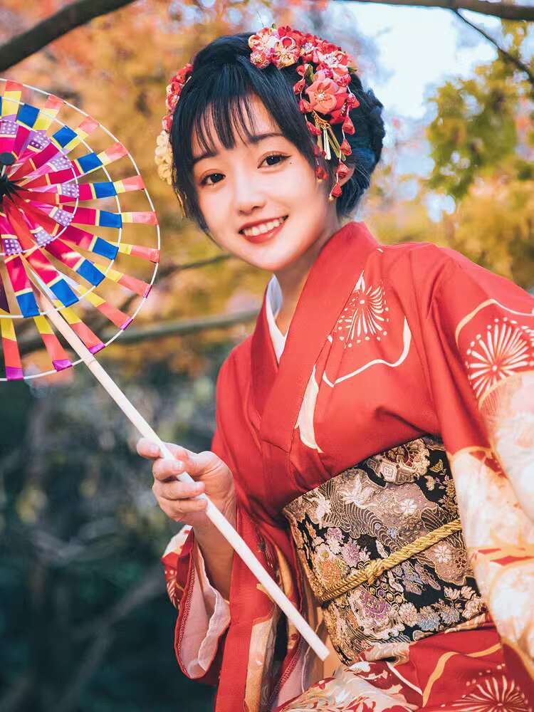 Kimono Modified Women Japanese - مراجعة Kimono Yukata Cotton وسعره
