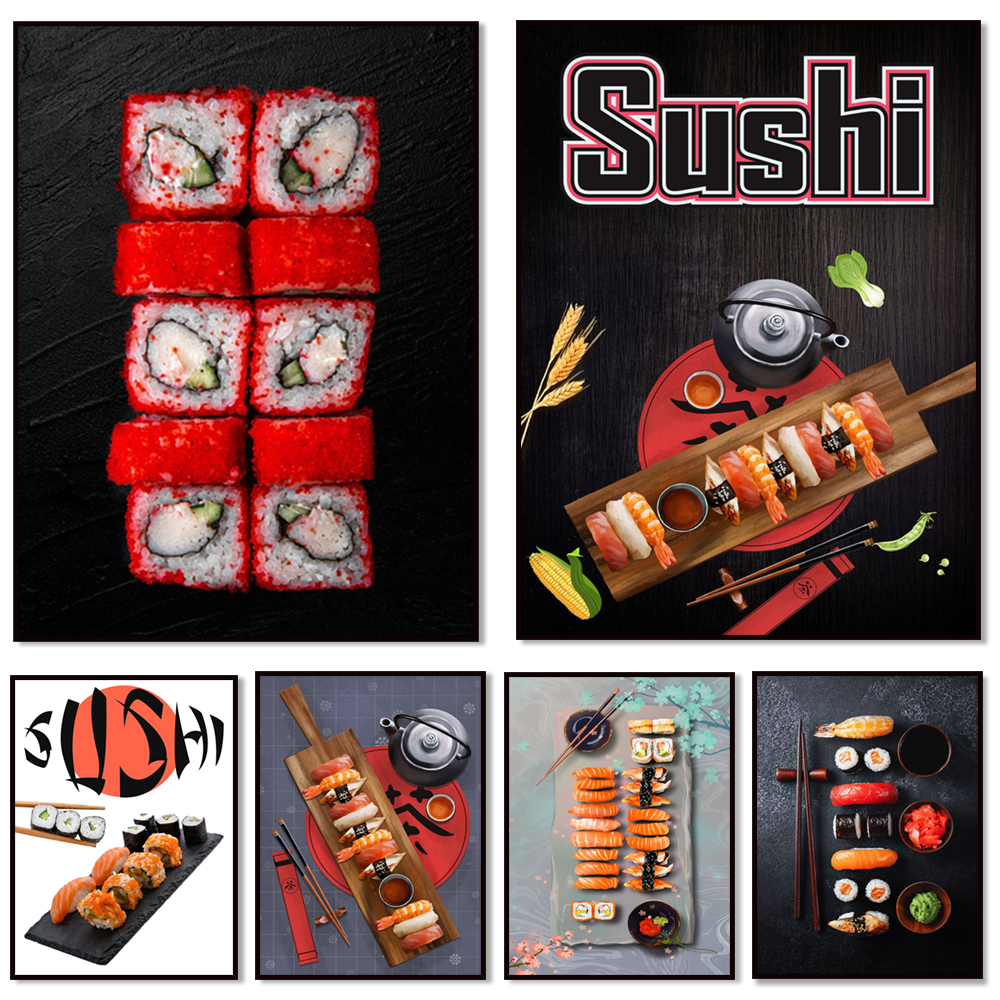 Japanese-style Wall Decoration - مراجعة Japanese Food Lifestyle وسعره