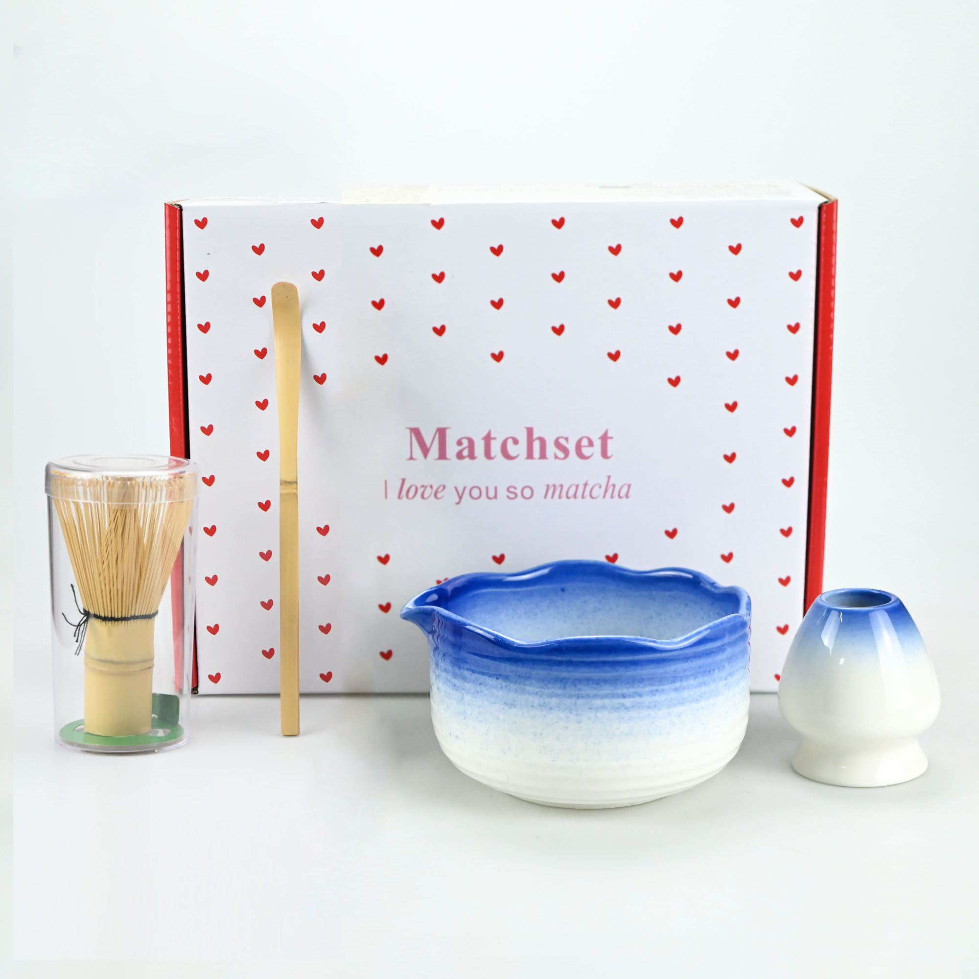 4pcs/set Song Dynasty Matcha B - مراجعة Matcha Bowl Chawan وسعره