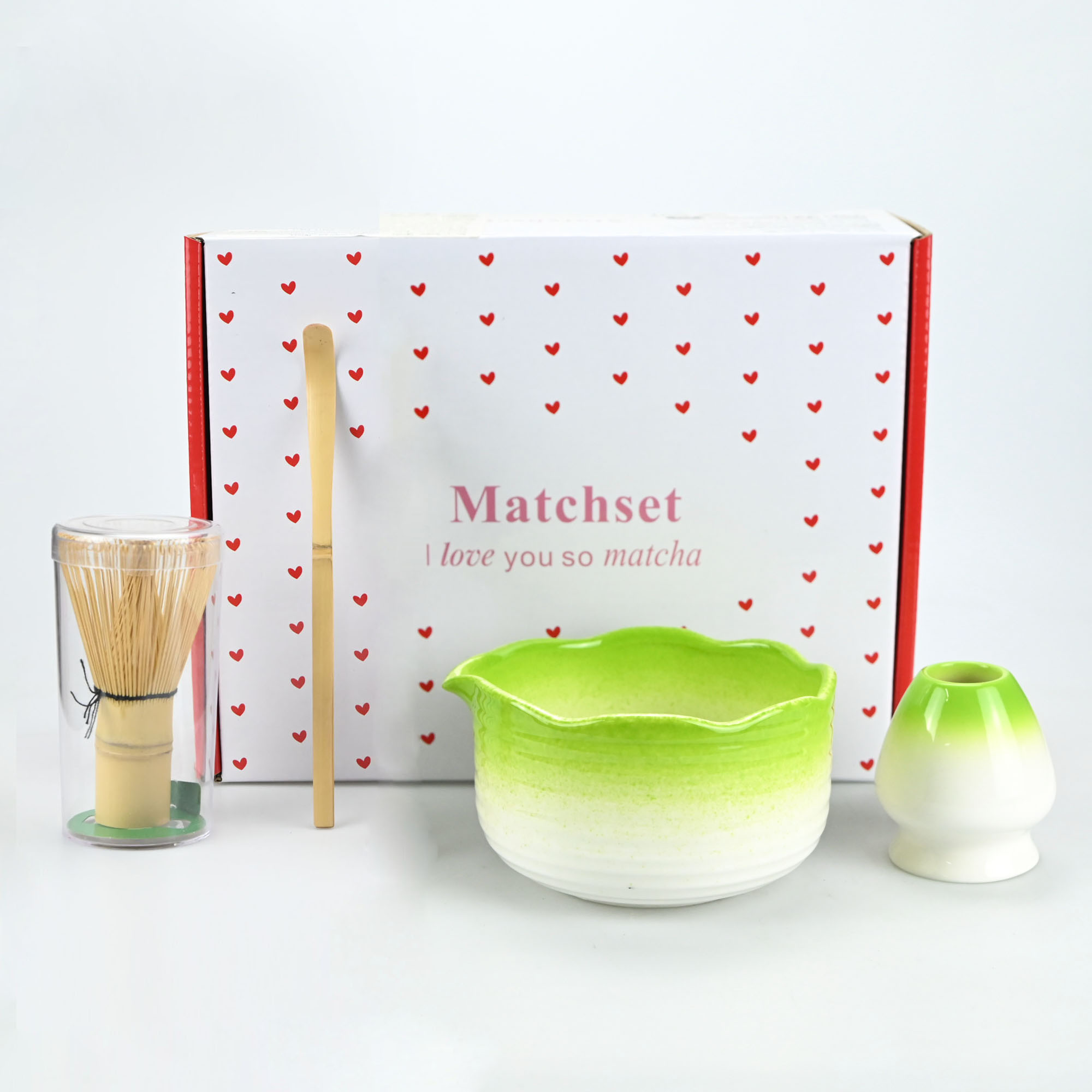 4pcs/set Song Dynasty Matcha B - مراجعة Matcha Bowl Chawan وسعره