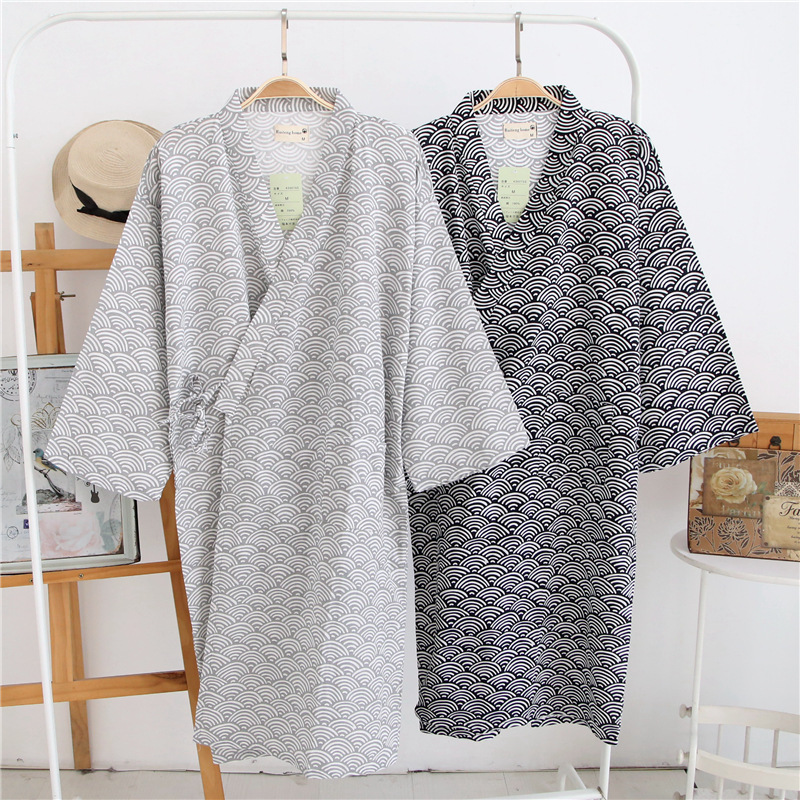2026 New Men's 100% Cotton Gau - مراجعة Kimono Yukata Cotton وسعره