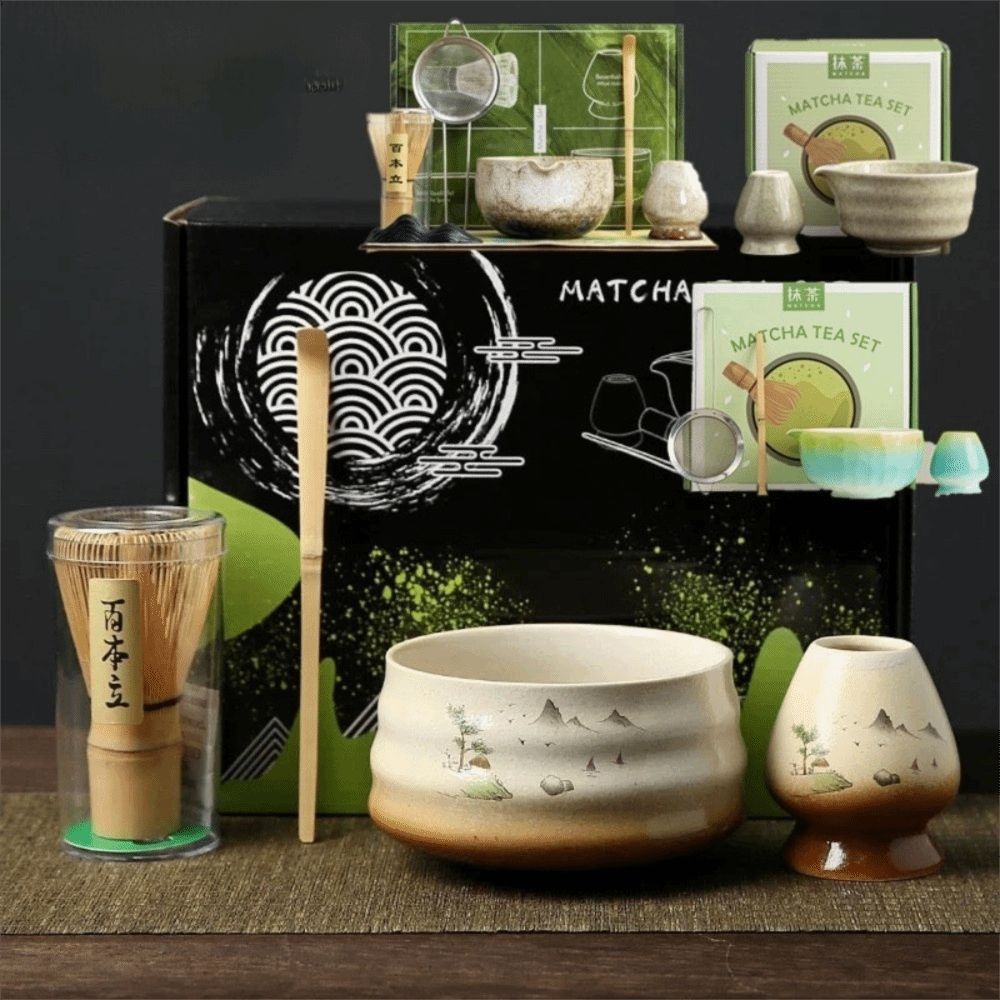 Tea Sticks Japanese Matcha Tea - مراجعة Matcha Bowl Chawan وسعره