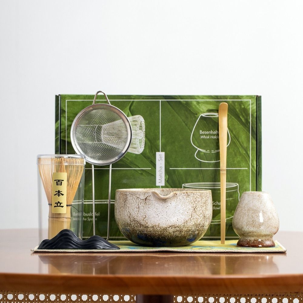 Tea Sticks Japanese Matcha Tea - مراجعة Matcha Bowl Chawan وسعره