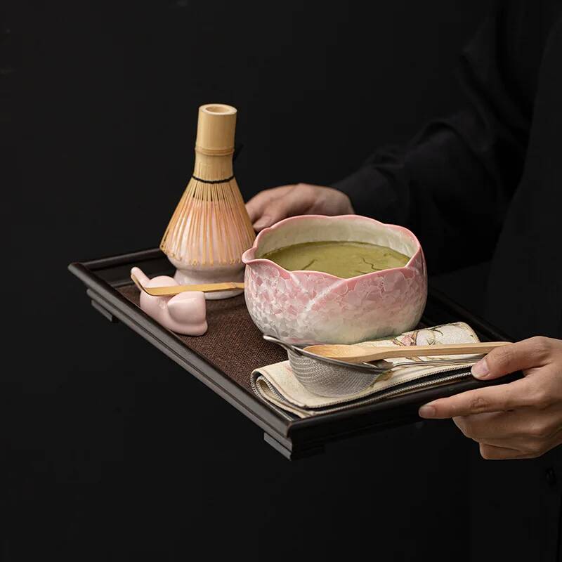 4/8PCS Matcha Set Bamboo Whisk - مراجعة Matcha Bowl Chawan وسعره