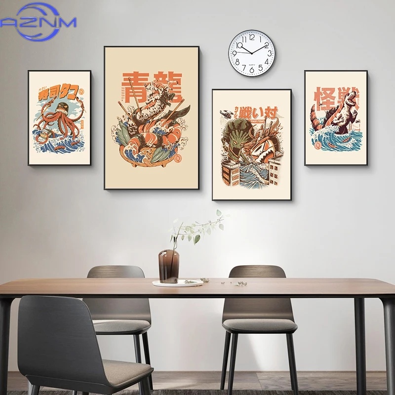 AZNM Japanese Kaijus Food Sush - مراجعة Japanese Food Lifestyle وسعره