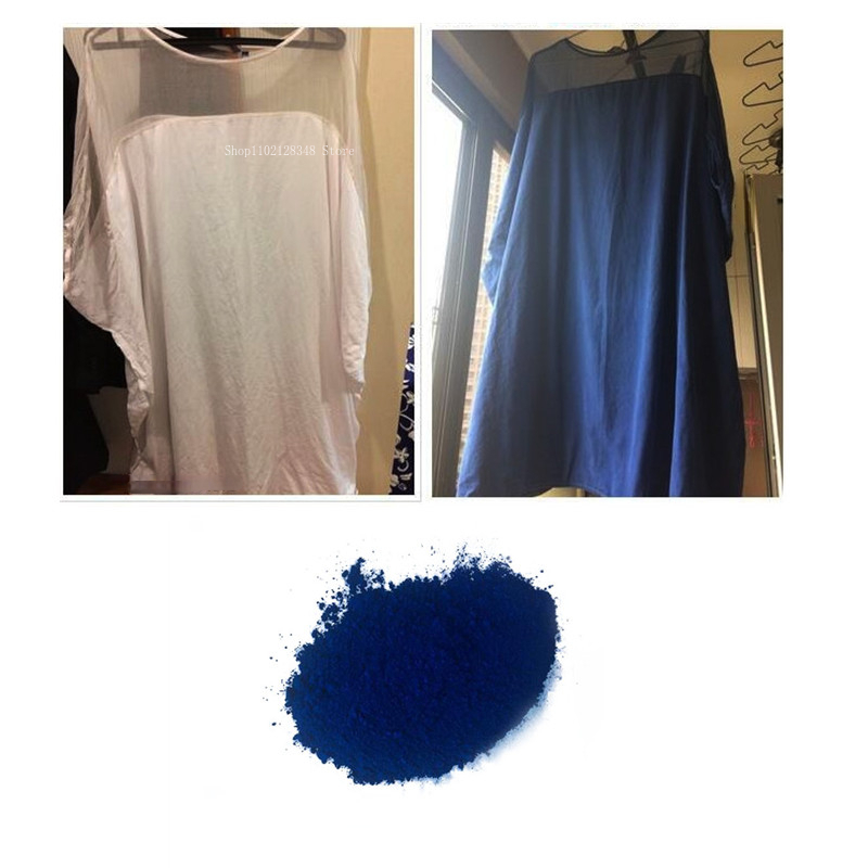 50g Dark Blue Color Fabric Dye - مراجعة Indigo Dye Kit وسعره