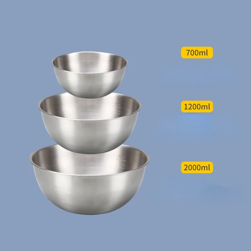 3PCS Stainless steel cooking b - مراجعة Matcha Bowl Chawan وسعره