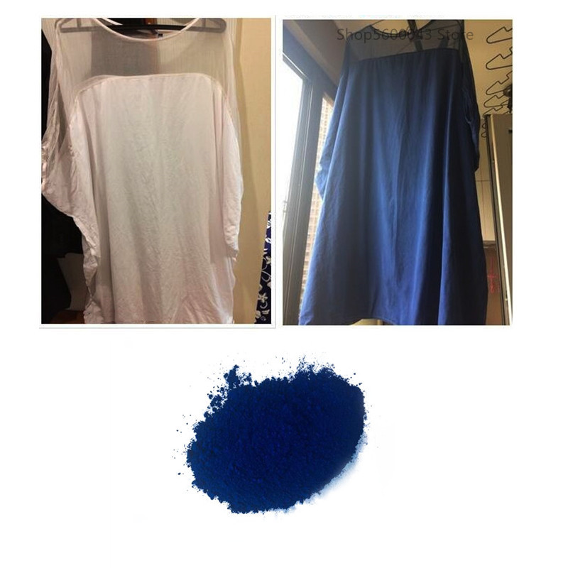 10g/50g/Dark Blue Color Fabric - مراجعة Indigo Dye Kit وسعره