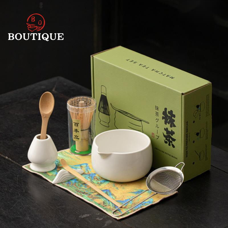 Japanese Matcha Set Chawan Mat - مراجعة Matcha Bowl Chawan وسعره