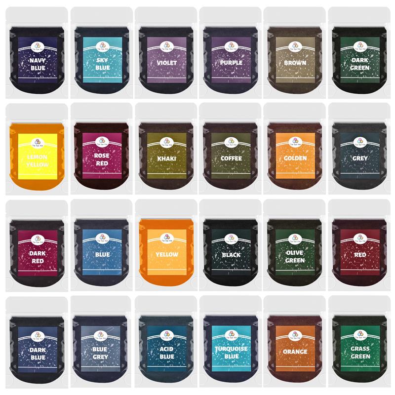 10g Powder Dye Fabric Dyes Tex - مراجعة Indigo Dye Kit وسعره