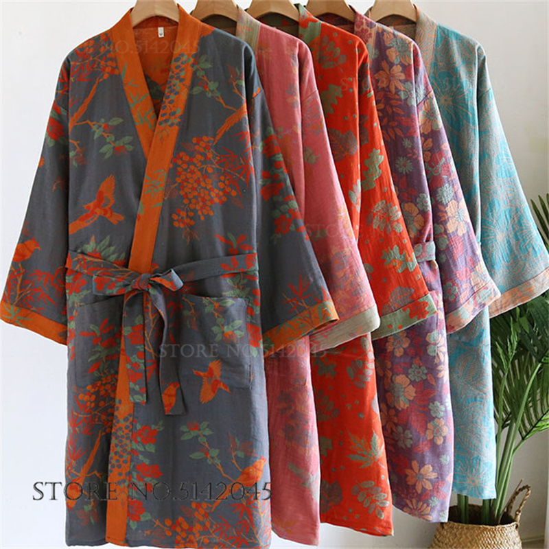 Female Japanese Retro Kimono B - مراجعة Kimono Yukata Cotton وسعره