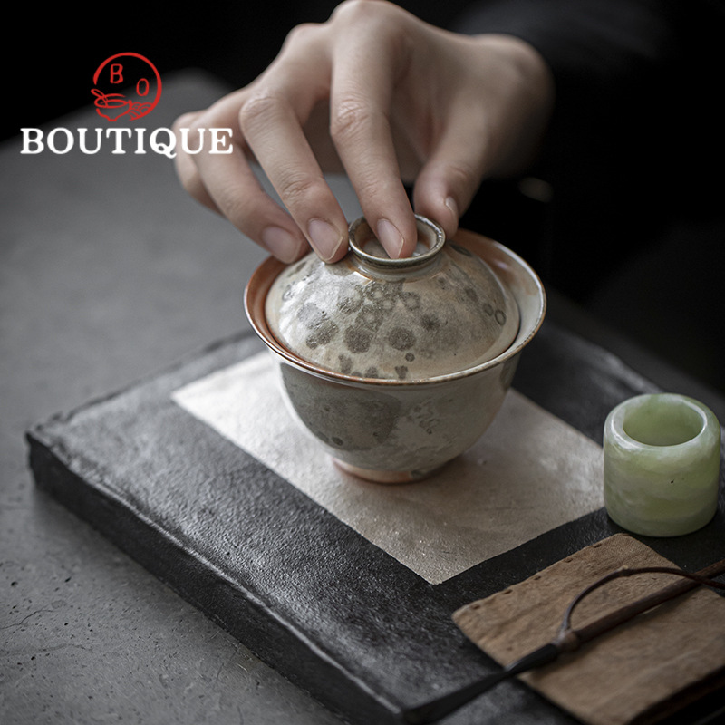 Retro Firewood Change Kiln Ink - مراجعة Matcha Bowl Chawan وسعره