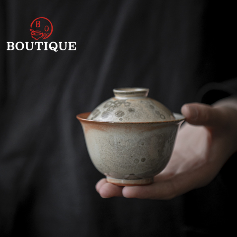 Retro Firewood Change Kiln Ink - مراجعة Matcha Bowl Chawan وسعره