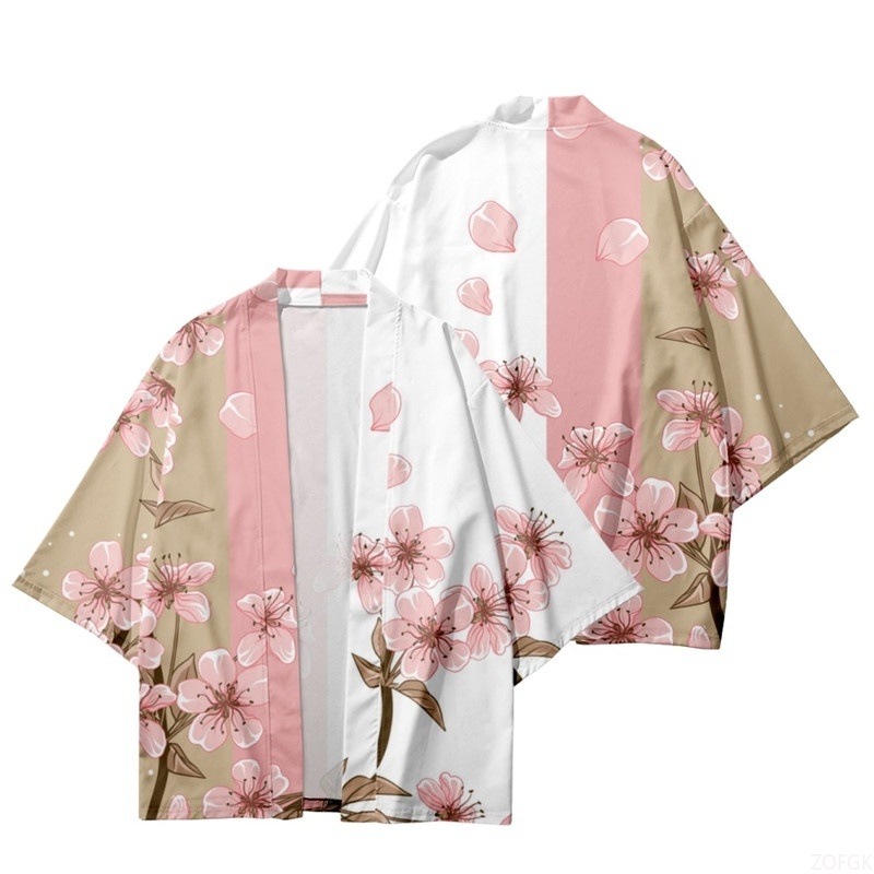 Summer Women Flower Print Kimo - مراجعة Kimono Yukata Cotton وسعره