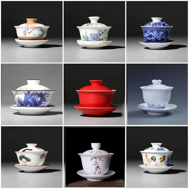 Jingdezhen-Chinese Gaiwan Tea  - مراجعة Matcha Bowl Chawan وسعره