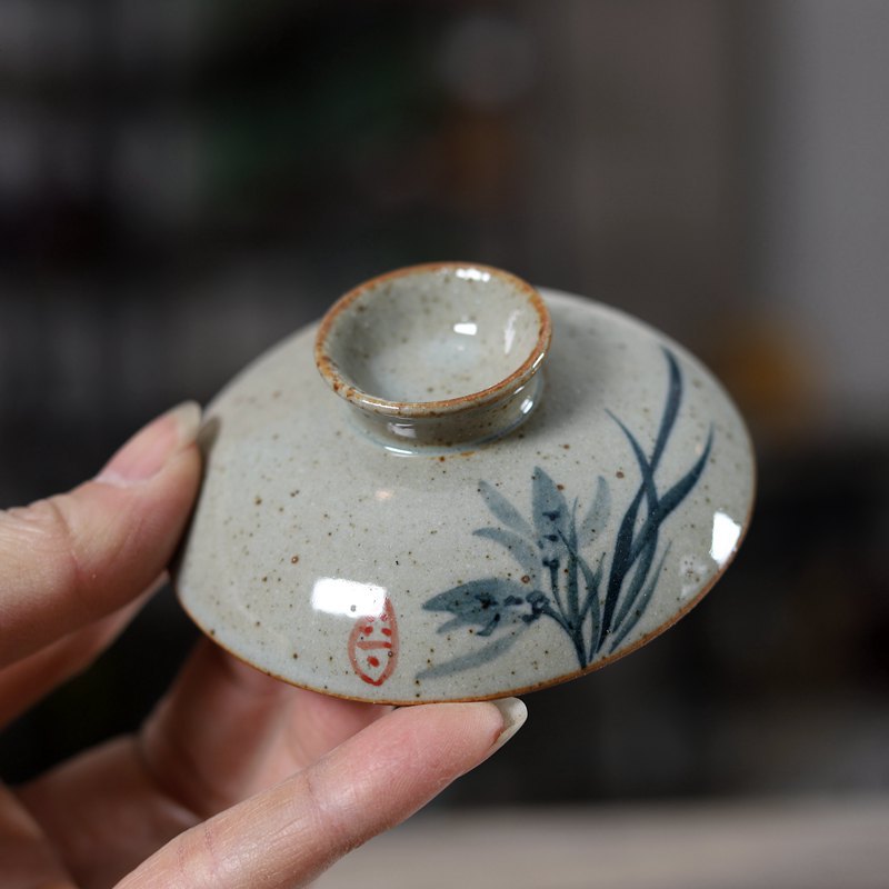 Handpainted Chinese Sancai Gai - مراجعة Matcha Bowl Chawan وسعره